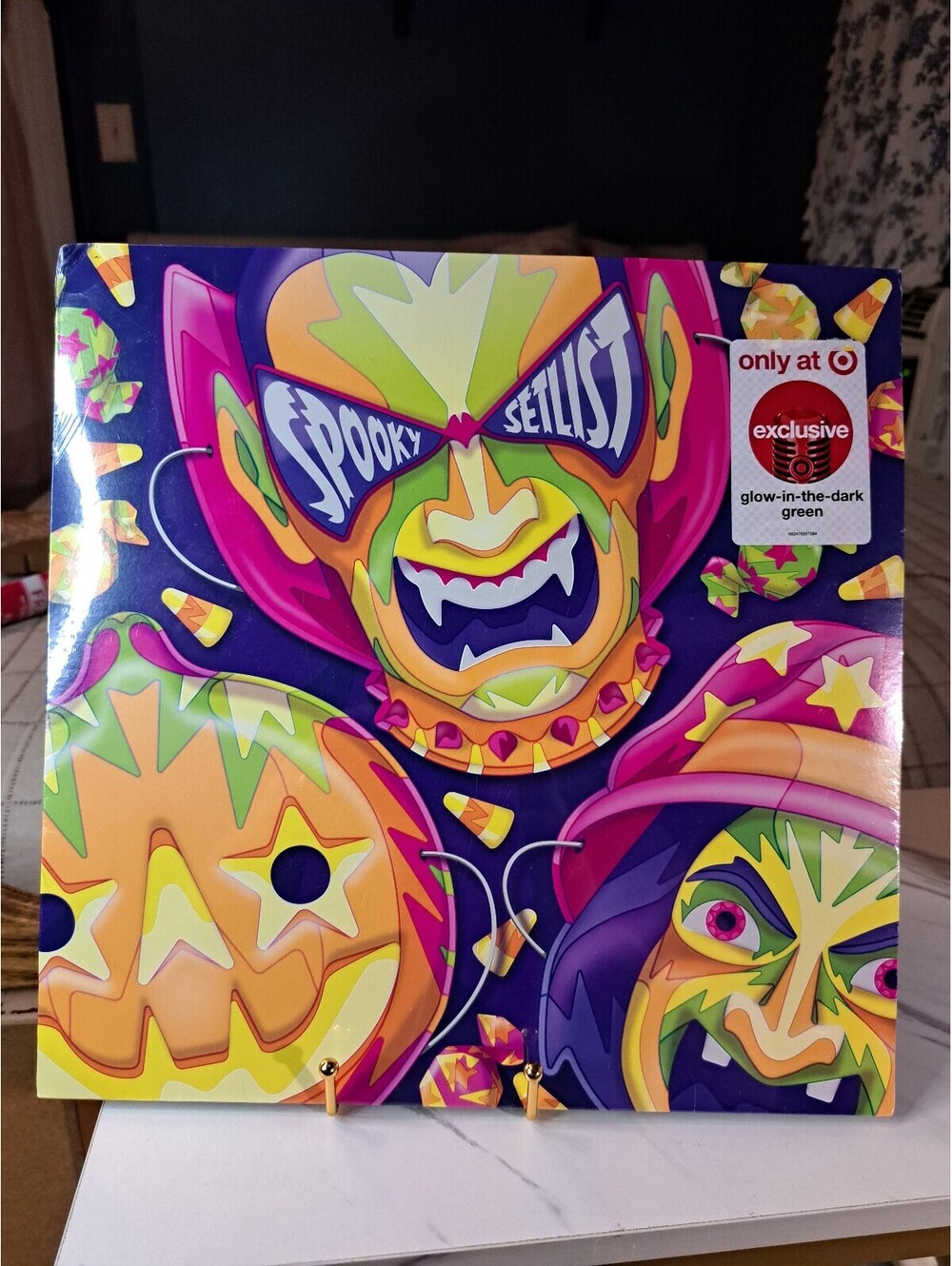 Target Exclusive Vinyl Halloween Compilation "Spooky Setlist" Glow in the Dark